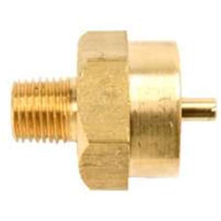 Dendesigns F273754 0.25 in. Mipx 1 In.-20F Propane Fitting DE2630240